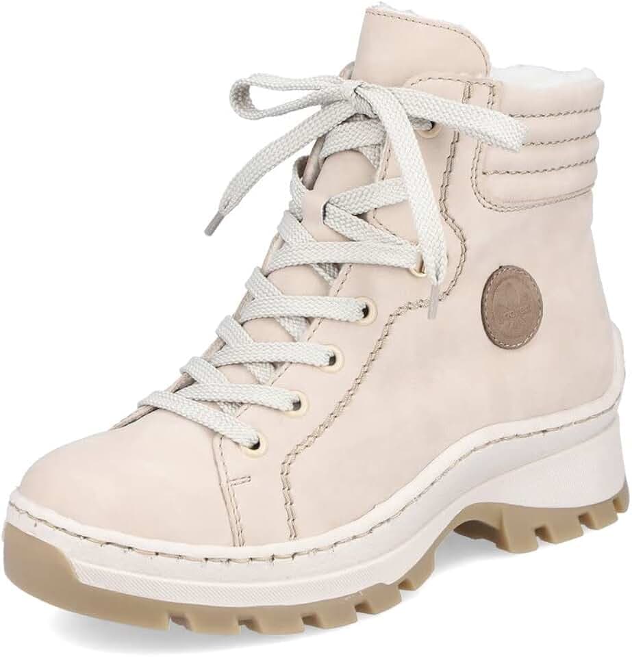 Rieker Damen Schnürstiefeletten X9334, Frauen Stiefeletten, lose Einlage