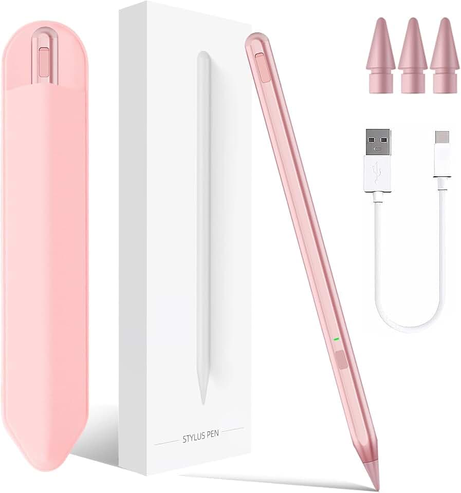 Stift für Apple iPad 2018–2026,Palm Rejection