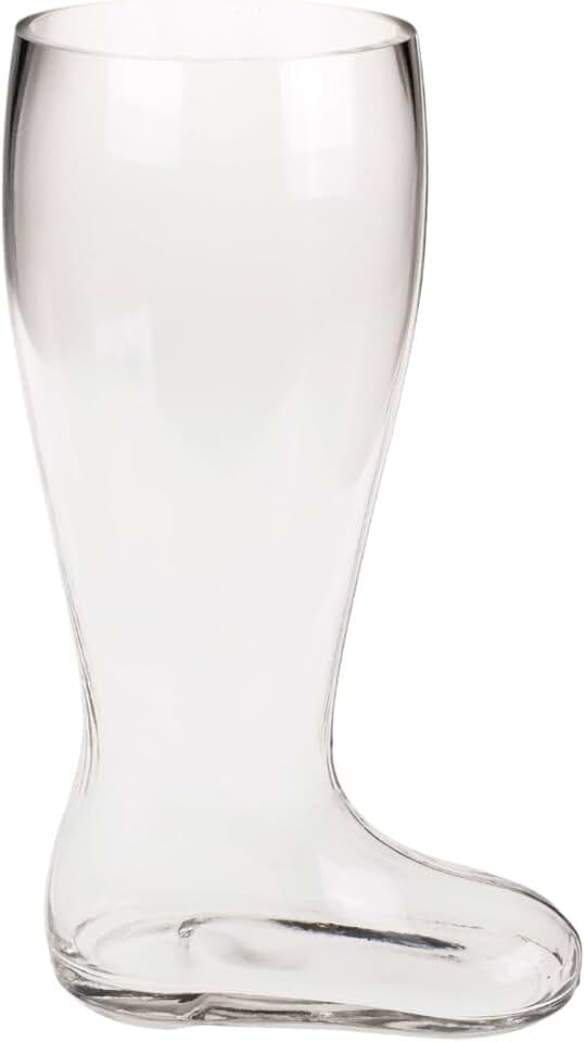 OOTB 78/7890 XXL-Bierglas-Stiefel, für circa 2 L, Glas, Transparent, 23.4 x 17.4 x 37.5 cm, 1 Einheiten