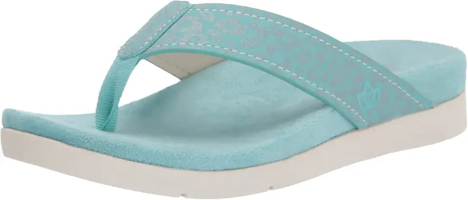 Spenco Women's Yumi Metallic Sandal