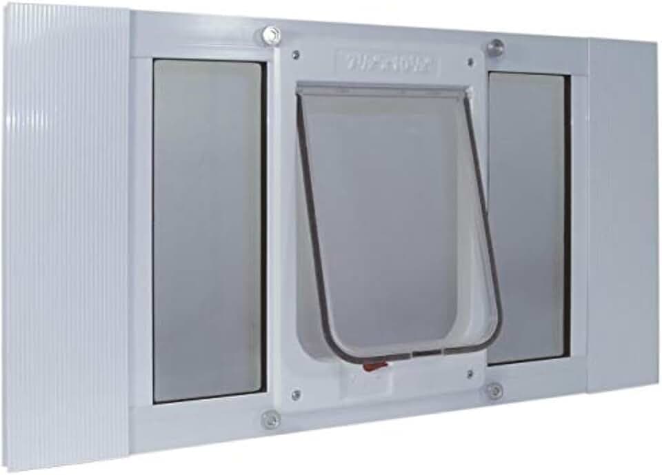 Ideal Pet Products Aluminum Sash Window Pet Door
