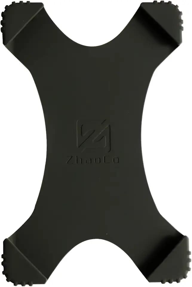 ZhaoCo Universal Anti-Slip Silicone Hand Strap Finger Grip Holder for 6" / 6.8'' / 7'' Kindle eReaders/Kobo/Sony Ebook - Black