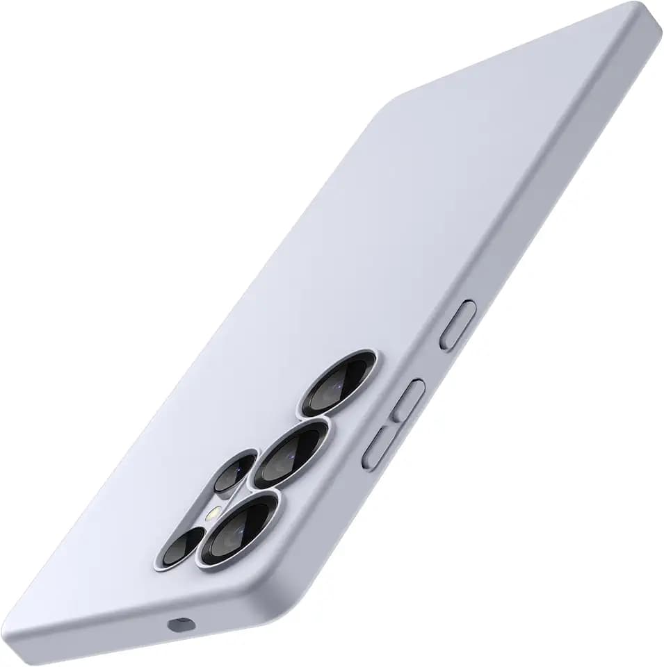 JETech Slim Case for Samsung Galaxy S25 Ultra, Titanium Silverblue