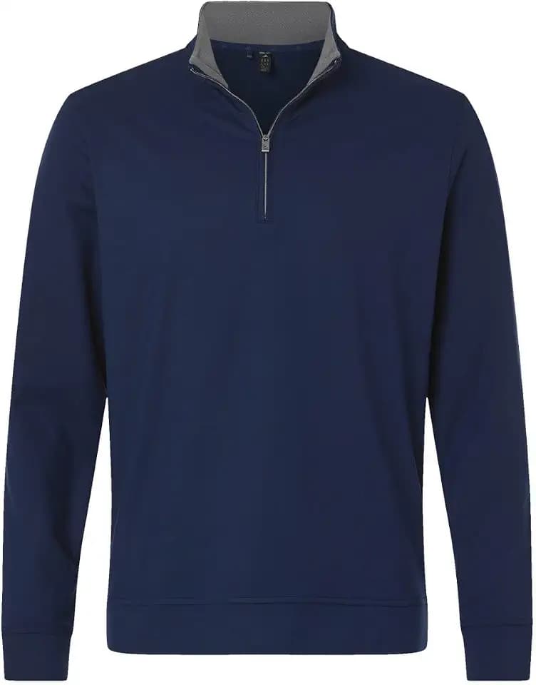 adidas Men's Ultimate365 Elevated Quarter-Zip Jacket, Collegiate Navy, Small