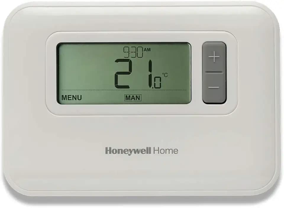 Honeywell Home T3C110AEU T3 kabelgebundenes 7-Tage-Thermostat, programmierbar, Weiß