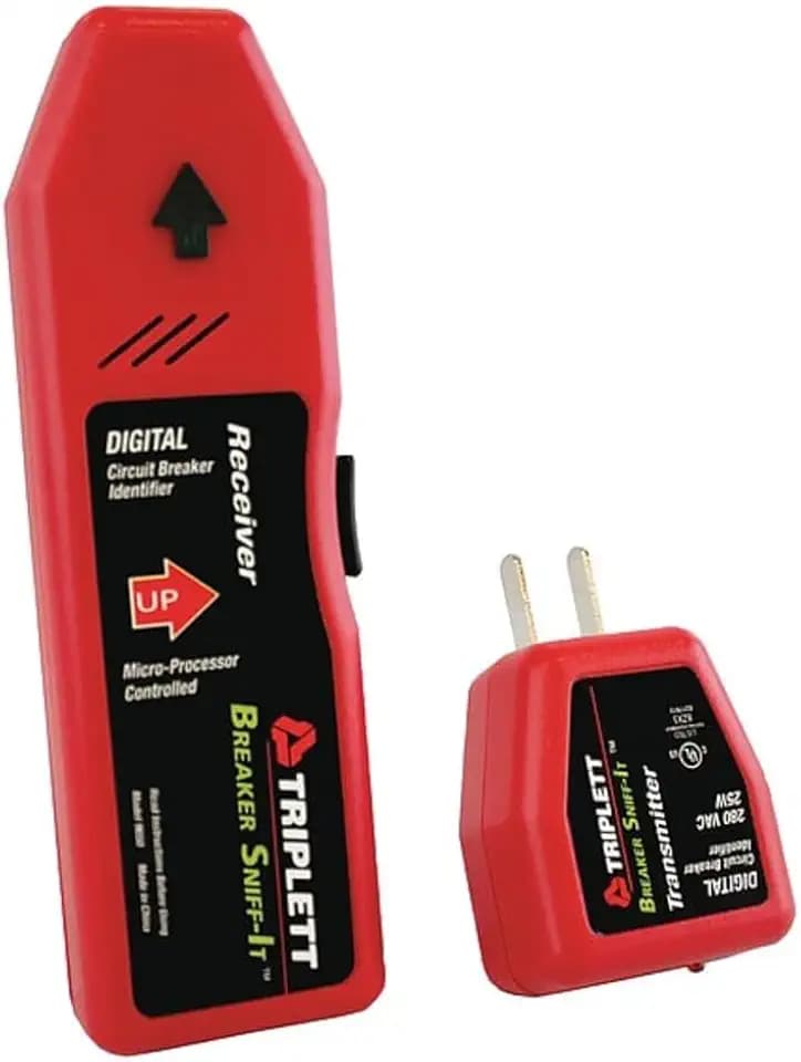Triplett 9650 Breaker Sniff-It Automatic Circuit Breaker Locator with Audible and Visual Indication