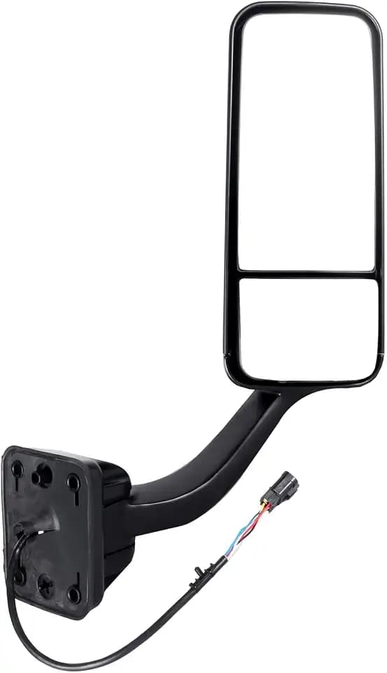 SCITOO Towing Mirror Automotive Right Passenger Side Exterior Power Heated Truck Black Rear View OEM For Freightliner Cascadia 2008 2009 2010 2011 2012 2013 2014 2015 2016 A2261257005
