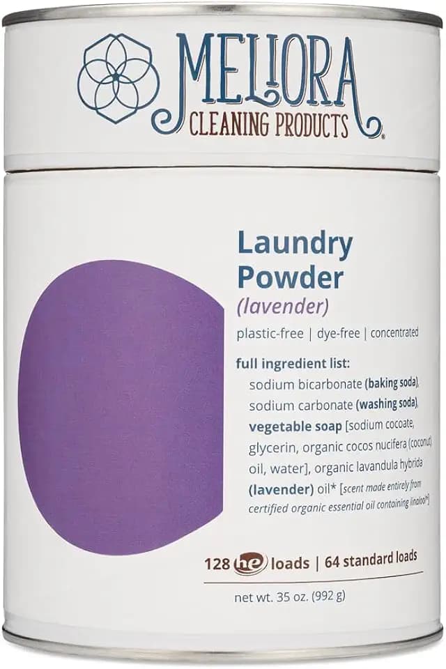 Meliora Cleaning Products Laundry Powder, Lavender