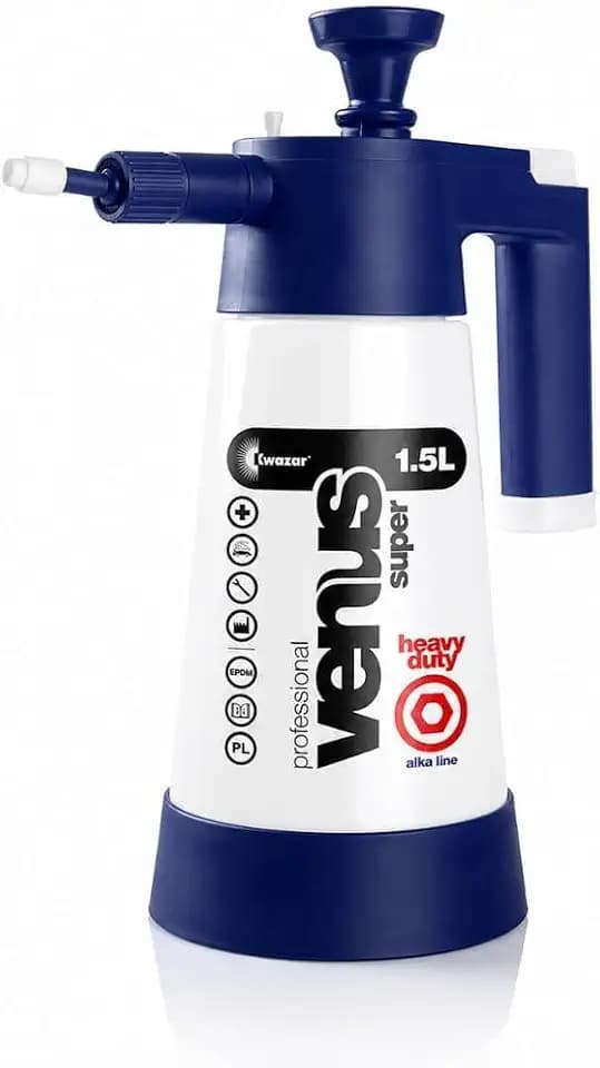 Drucksprühgerät Venus Super – 1,5 l – alkalische Version KWAZAR, blau