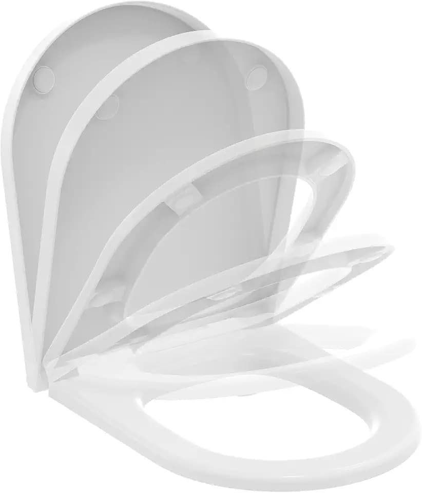 Ideal Standard Blend Curve WC-Sitz mit Softclose, Wrapover – Weiß Matt
