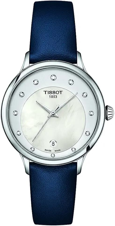 Tissot Odaci-T, Swiss Quartz, 33.17mm, White Mother-of-Pearl, Women’s Watch