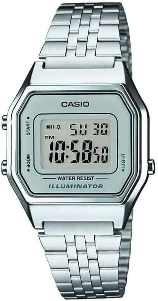 Casio Collection Damen Retro Armbanduhr LA680WEA