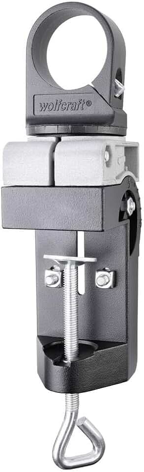 wolfcraft Kombihalter für Bohrmaschinen, Euronorm-Aufnahme Ø 43 mm