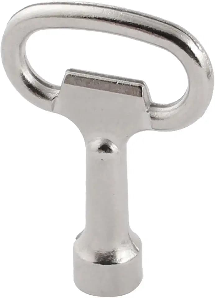B00PZYBJR4 Vierkantschlüssel für 8 mm-Panelschloss, Metall, quadratisch