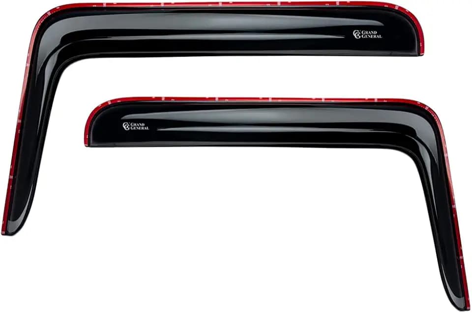 GG Grand General 99977 Smoke Side Window Vent Deflector for International Models