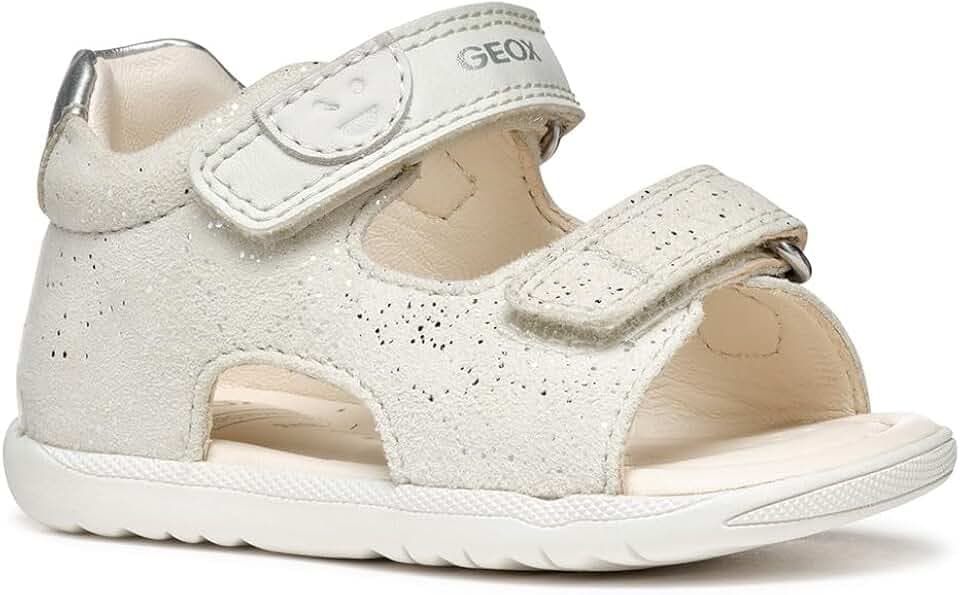 Geox Mädchen B Macchia GirlFirst Walker Shoe