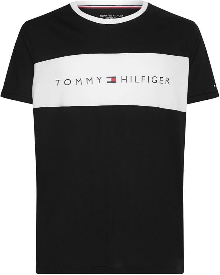 Tommy Hilfiger Herren-T-Shirt, kurzärmelig