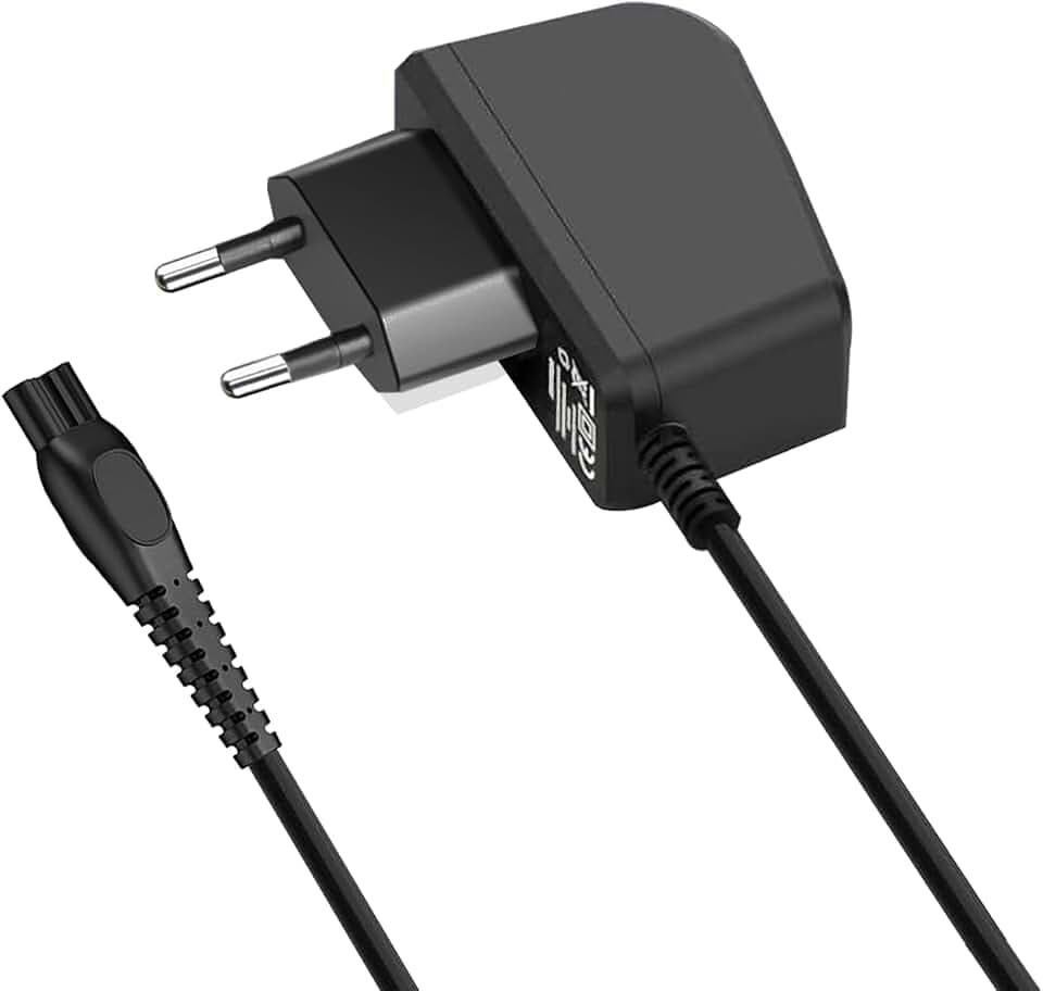 LIANSUM 8V Rasierer Ladekabel Kompatibel mit Philips Norelco OneBlade HQ850 QP2530 QP2630 QP2530/30 QP2630/30 Elektrischer Shaver Charger Ladegerät