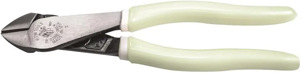 Klein Tools D200028GLW Diagonal Cutters with Short Jaws, 8-Inch