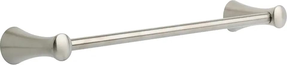 Delta Towel Rack | 18 Inch Brilliance Stainless Steel Towel Bar for Bathroom, Kitchen | Lahara Accessories