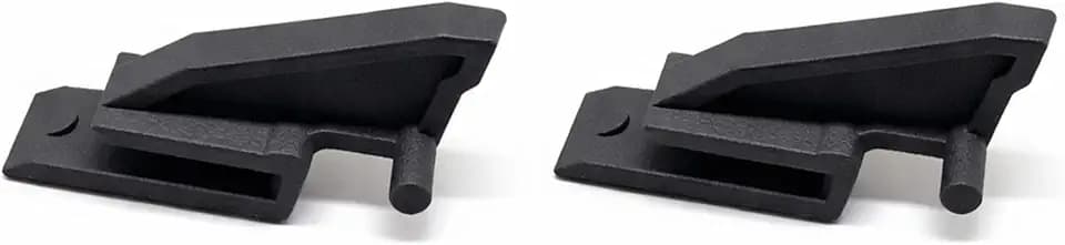 Dust Cover Hinge Replacement for Thorens TD-165 TD-166 MK II TD-145 TD-146 MK5 Turntables – Durable Nylon – 1 Pair