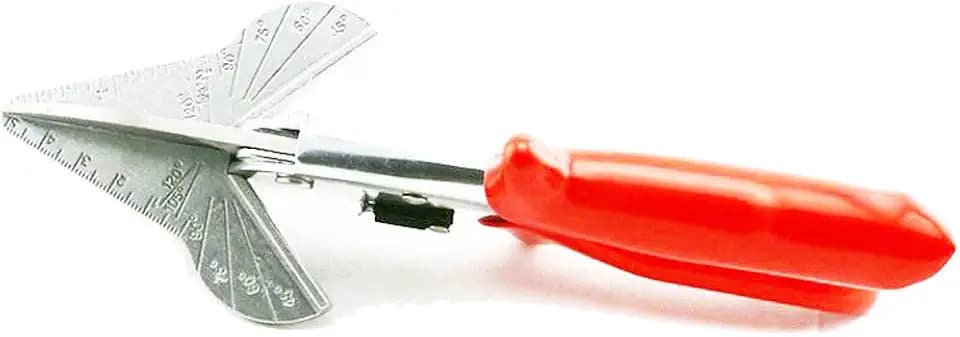 Muli-function Cable cutter PVC Pipe Shears Wiring Duct Scissors with Angle Gauge