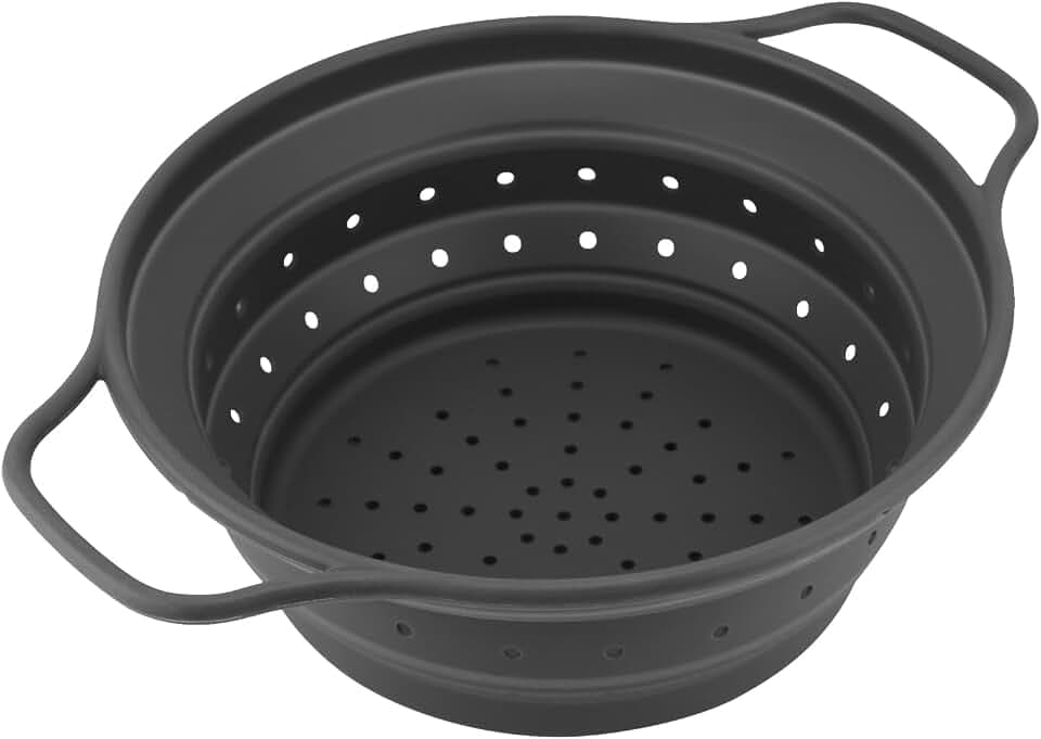 Magefesa Balance Collapsible Silicone Colander, 8-10 Inch