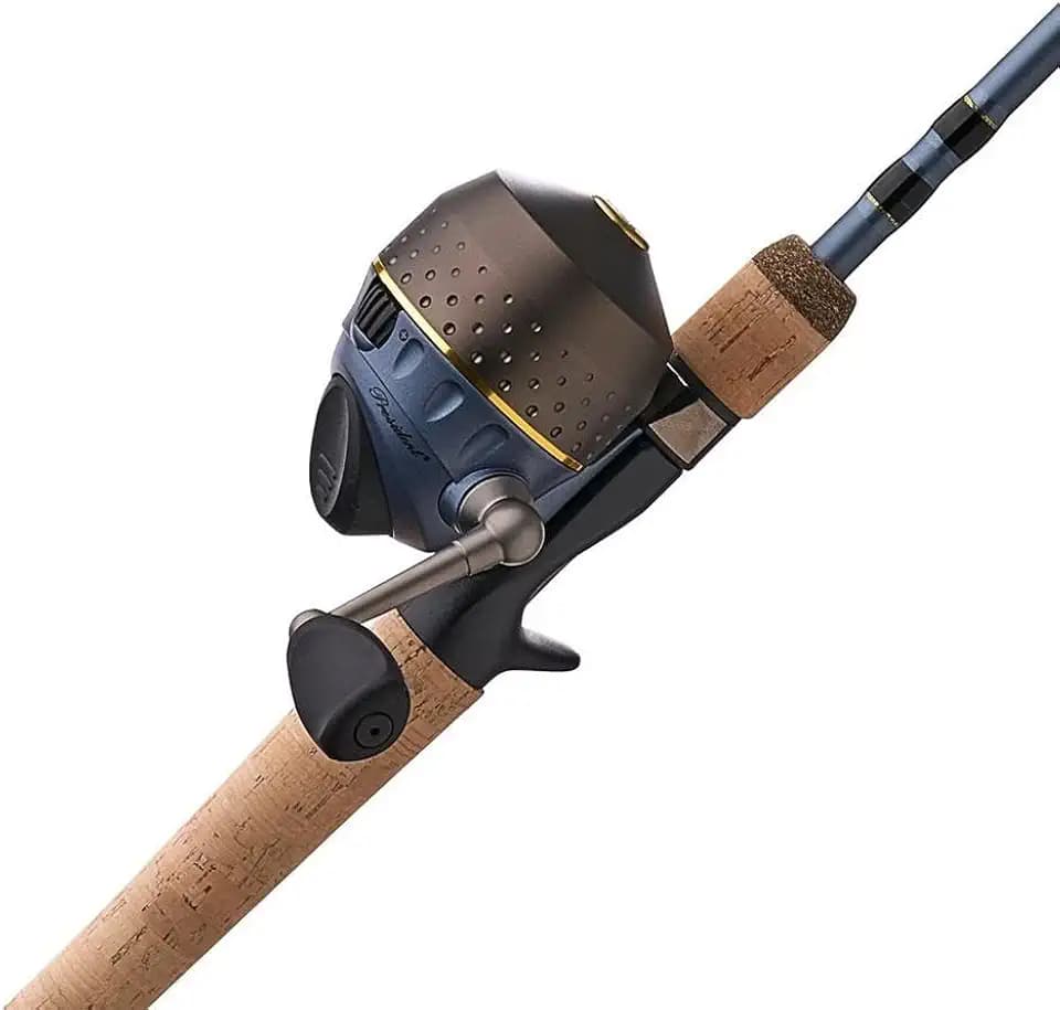Pflueger PRESSC-606L2CBO President Spincast Combo Fishing Reel Rod