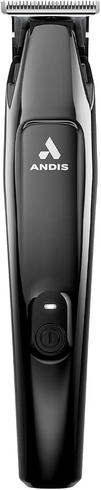 Andis 562888 Slimline Pro II Cordless Beard & Hair Trimmer, 4-Combs, Black
