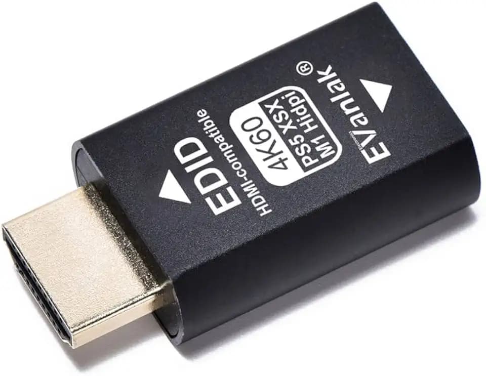 EVanlak HDMI EDID Emulator Passthrough Fix On PS5&MAC M1 4k 60HZ