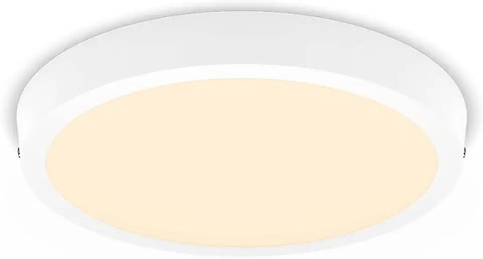 PHILIPS LED Einbauspot Slim Surface, 20W, warmweißes Licht (2700K), rund, weiß