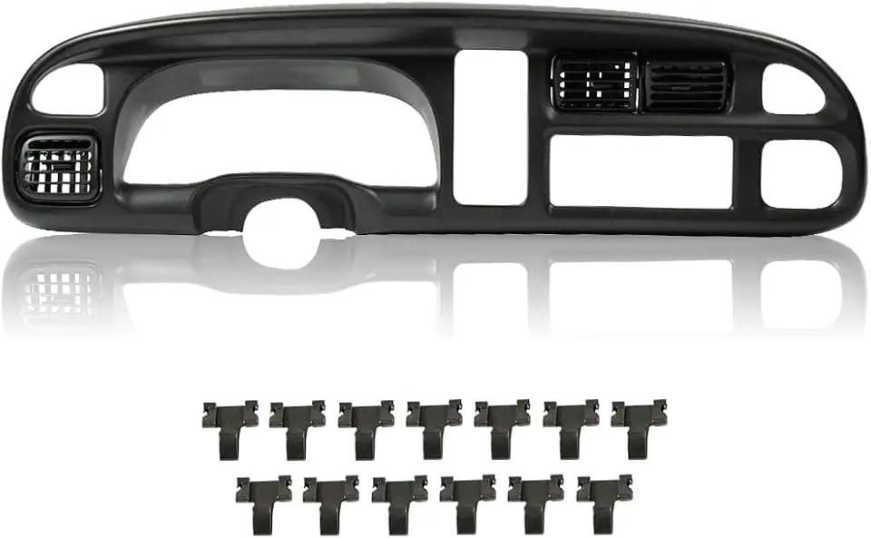 PIT66 Dash Board Bezel Cover w/Vents Fit Dodge Ram 1500 2500 3500 1998-2002