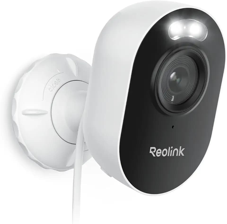 Reolink 4MP Überwachungskamera Aussen mit Spotlight, KI-Erkennung, Plug-in