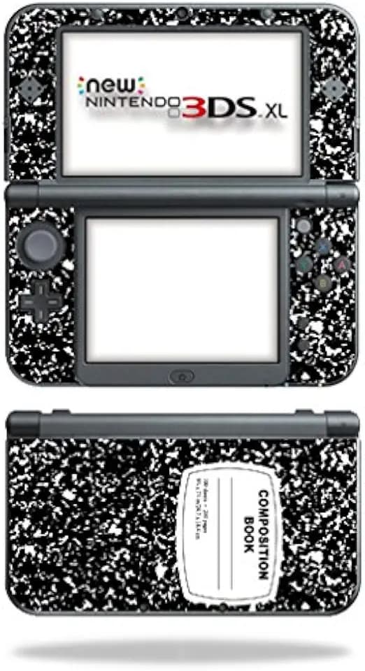 MightySkins Skin Compatible with New Nintendo 3DS XL (2015) Cover wrap Sticker Skins Compositon Book
