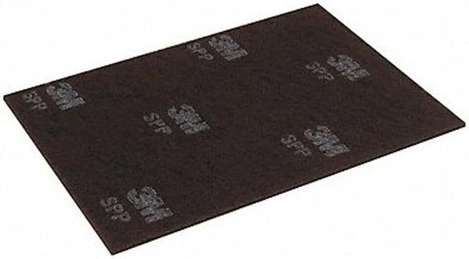 3M Surface Preparation Pad SPP14x20, Bamboo, Black, Compatible