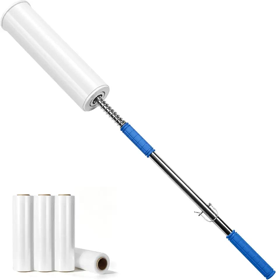 Heavy Duty 48" Stretch Film Dispenser Pole Holder for Pallet Wrapping