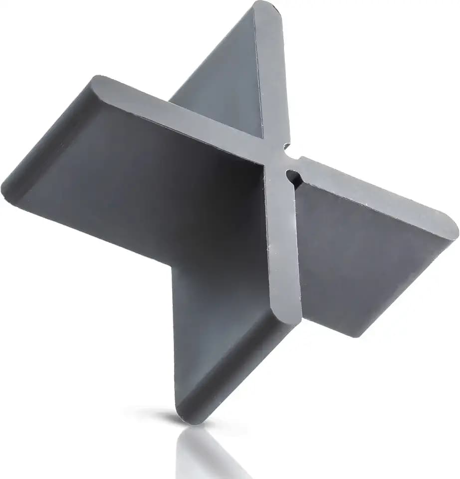 6mm Profi - Fugenkreuze für Terrassenplatten 6mm x 20mm (B x H) - 100 Stück zum Verlegen im Außenbereich. Mit Sollbruchstelle als T-Stück verwendbar - Made in Germany