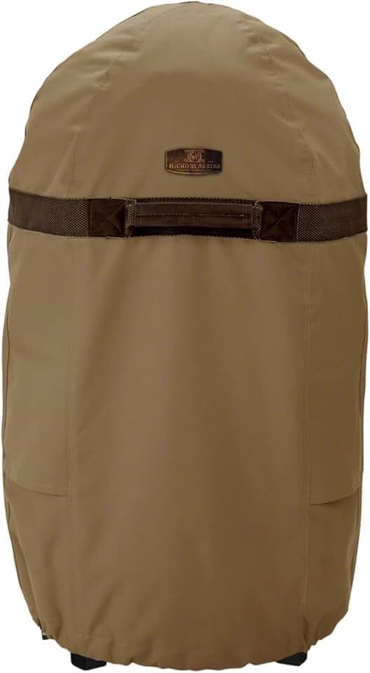 Classic Accessories Hickory Water-Resistant 24 Inch Round Smoker Grill Cover