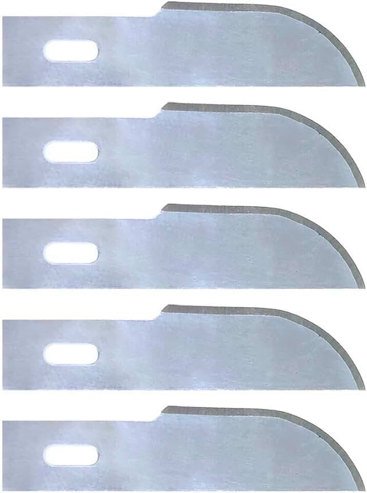 SMB #22 Precision Curved Edge Hobby Blades 5/25/100/300/1000 Pcs (100)