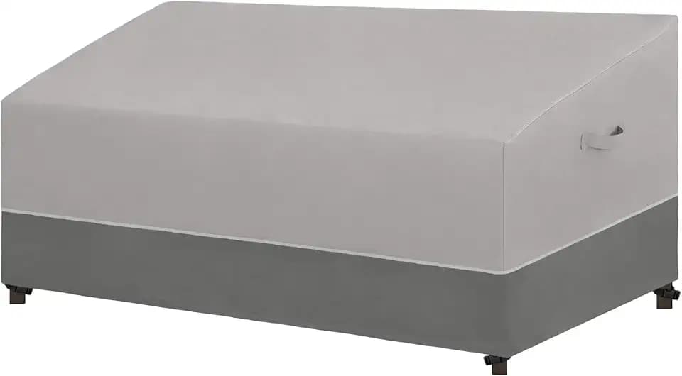 Easy-Going Patio Sofa Cover, 95Wx40Dx35H inch, Gray/Dark Gray