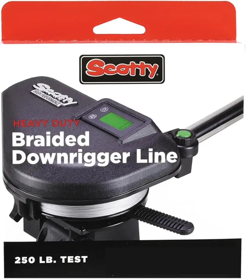 Scotty #2200K Premium geflochtene Faser Downriggerschnur mit Kit