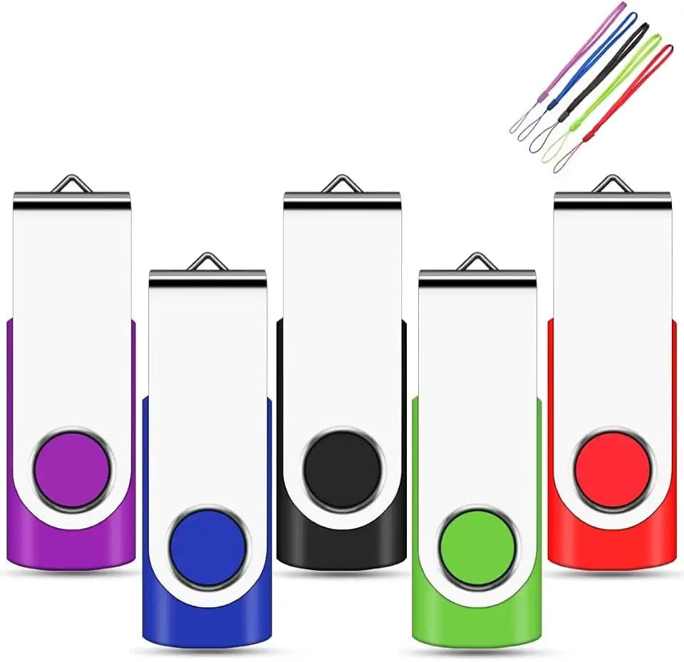 32GB USB Stick 5 stück Mehrfarbig USB 2.0 Speicherstick USB Sticks Data Datenspeicher Mehrfarbig