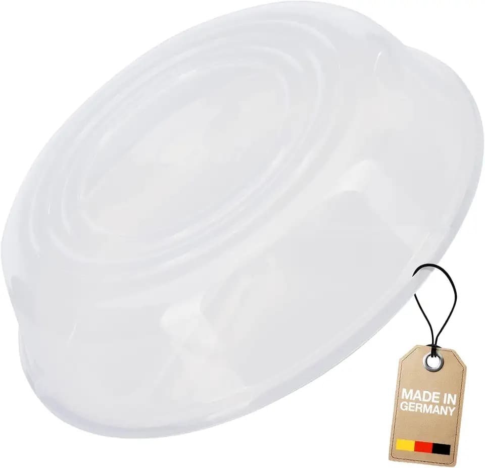 Westmark Mikrowellenteller-Abdeckhaube – transparent, rund, Ø ca. 25 cm