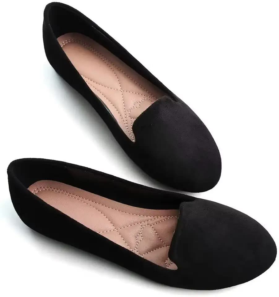 Stunner Women's Flats Classic Candy Color Cute Slip On Dress Ballet Shoes