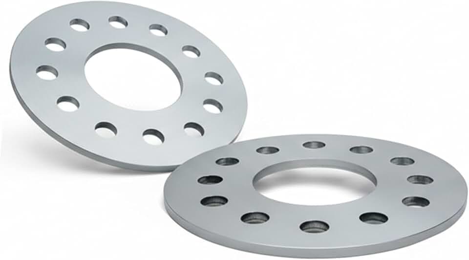 Rough Country 0.25 Inch Wheel Spacers for Chevy/Ford/GMC/Ram 1500 - Fits 6 x 135mm and 6 x 5.5" Bolt Pattern, Corrosion Resistant, 2-Pack
