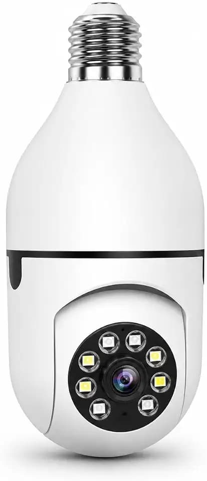 Voltix WiFi E27 360° Kamera mit PTZ-Steuerung und Nachtsicht