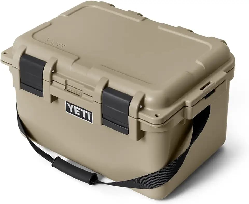 YETI LoadOut GoBox Collection, Divided Waterproof Cargo Case, Dry Box, Camera Case, Fishing Tackle Box
