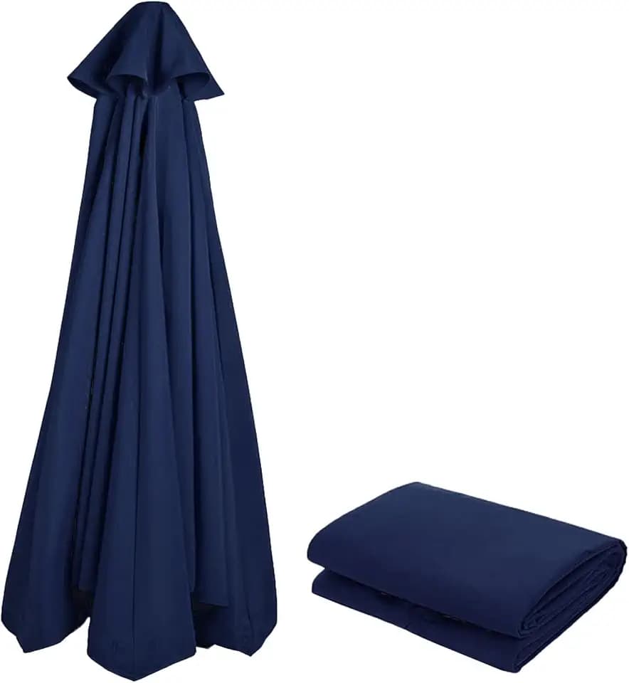 8/6ribs Patio Umbrella Canopy Replacement Fabric ⌀9/10/11/13/6.5/7.5/8.2ft