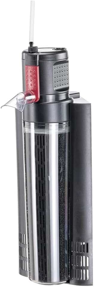 Hydor Innenfilter CRYSTAL 200 für Aquarien mit 120-200 Liter, 2 Stufen, Aktivkohle und Venturi-Kit enthalten
