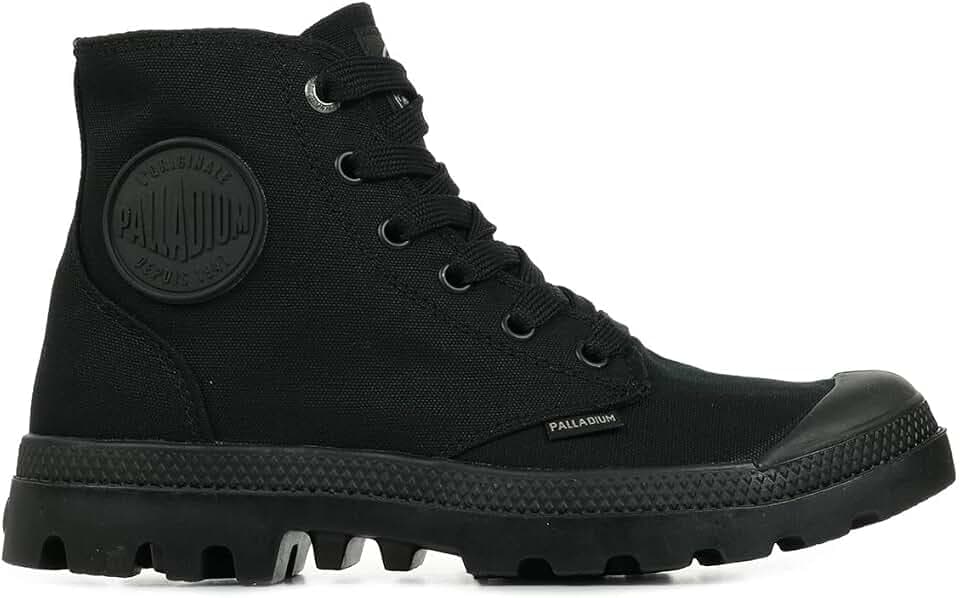 Palladium Unisex Adults' Mono Chrome Combat Boots